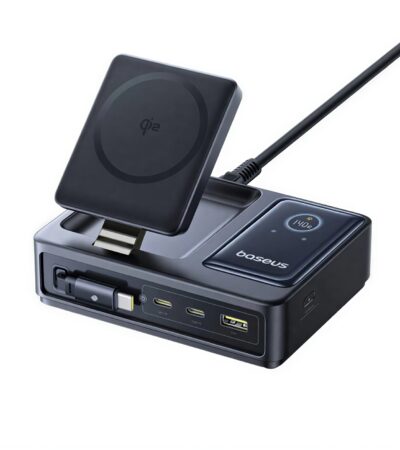 Baseus Nomos 140W multi-port desktop charging station black