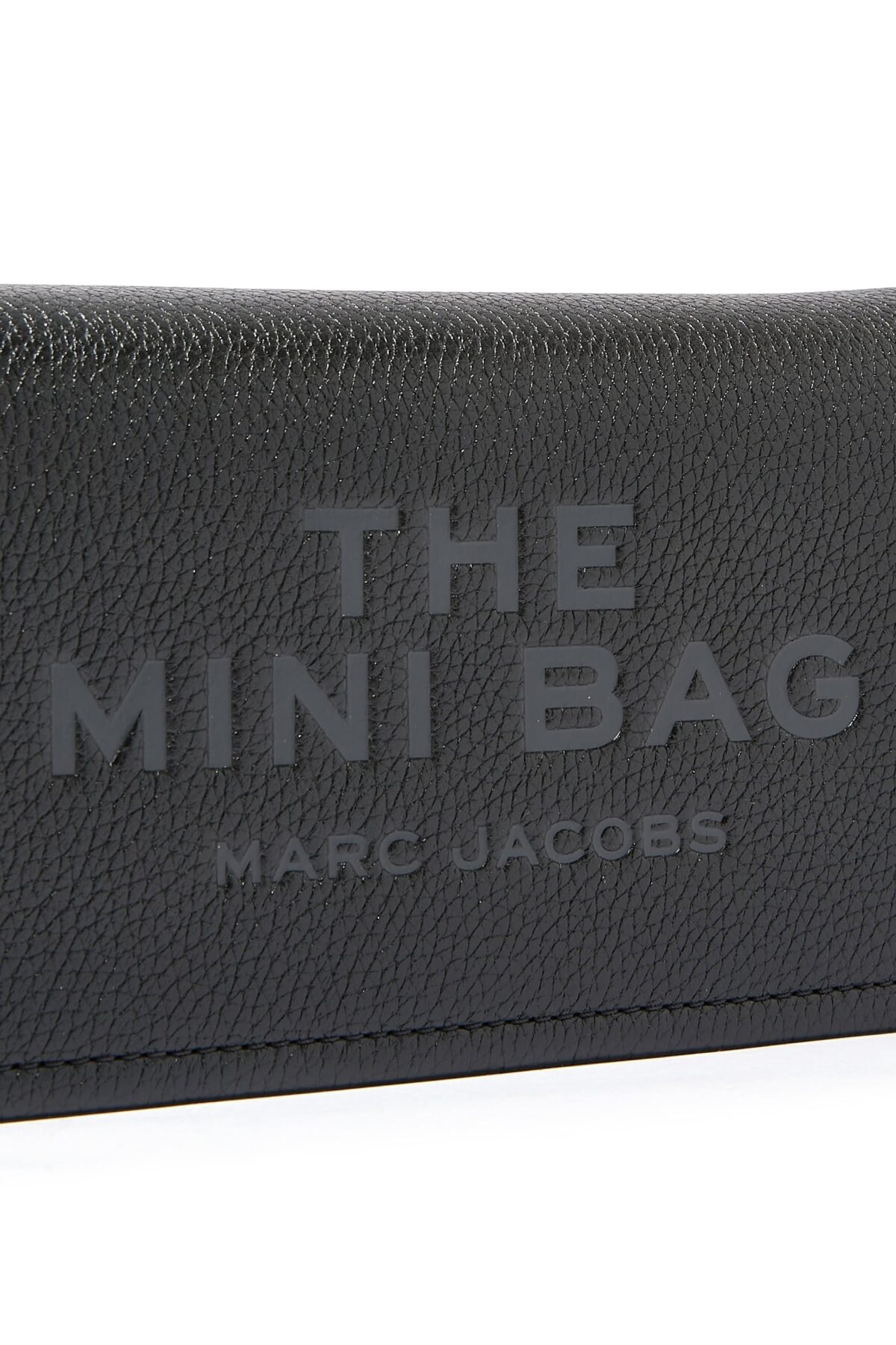 Marc Jacobs Leather Mini Bag Black with Adjustable Strap