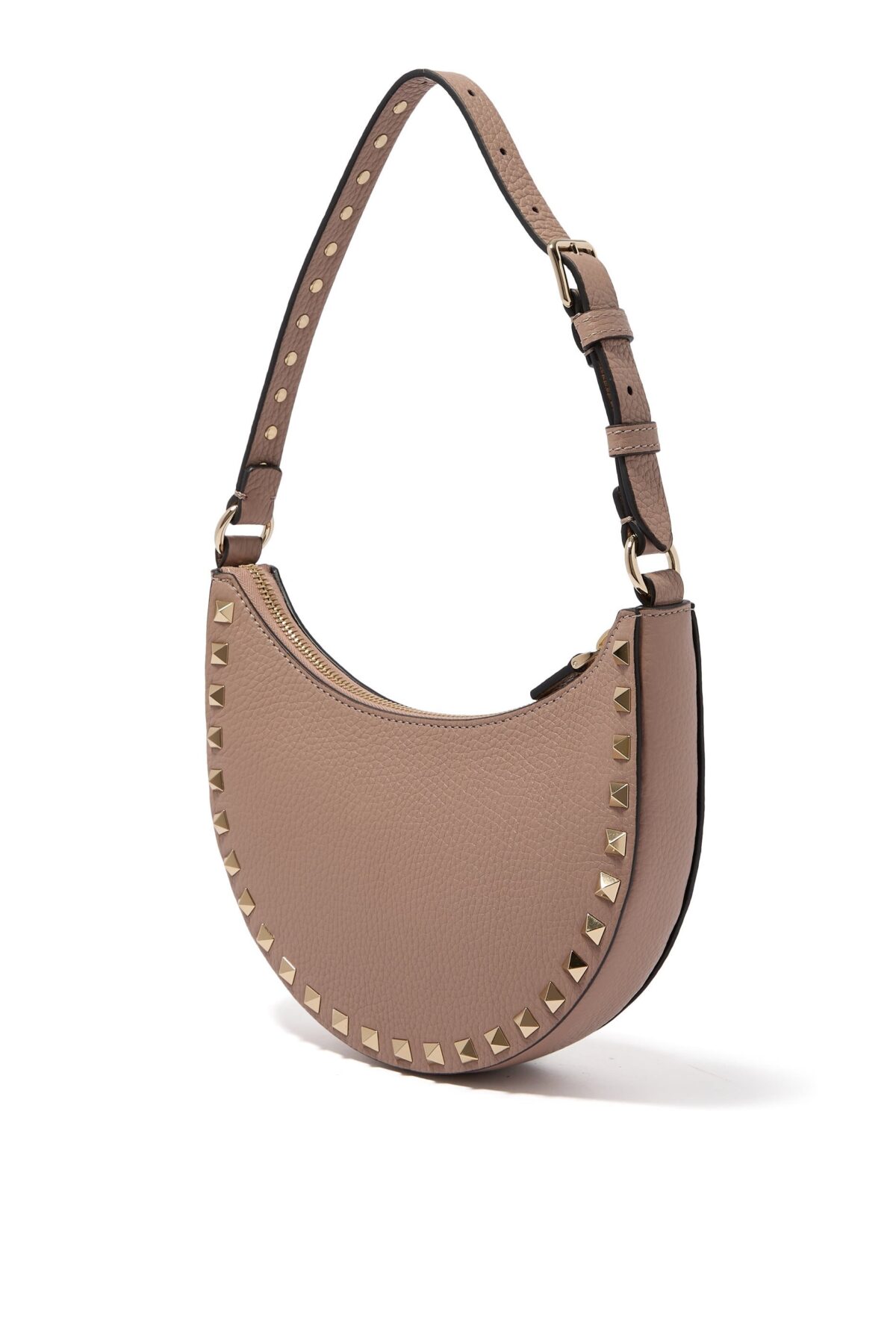 Valentino Rockstud Mini Pink Designer Handbag with Stud Details