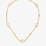 Valentino Garavani VLogo Signature gold-tone necklace with adjustable chain