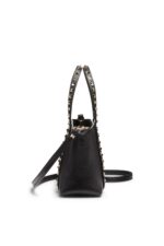 Valentino Rockstud Mini Tote Bag Black Luxury Designer Handbag