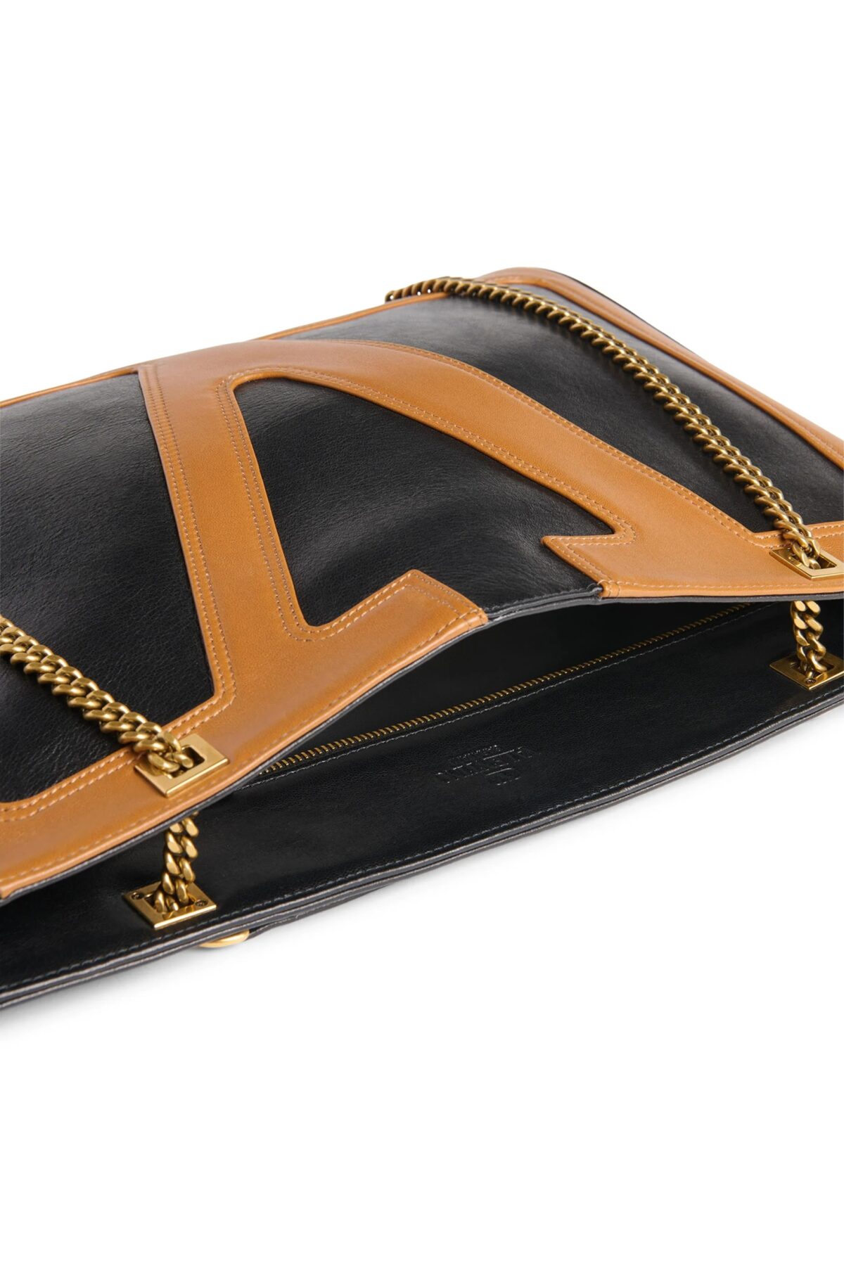 Brown Valentino Viva Superstar Medium Shopping Bag with VLogo Signature