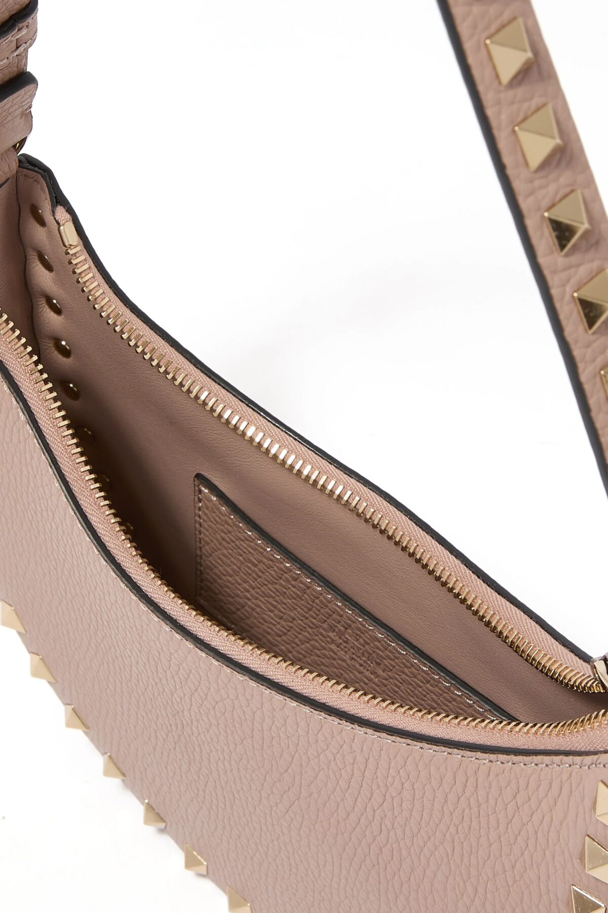 Valentino Rockstud Mini Pink Designer Handbag with Stud Details