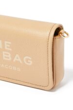 Marc Jacobs Mini Crossbody Bag Beige Leather with Logo
