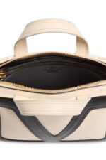 Valentino Viva Superstar Nappa Leather Handbag White with VLogo