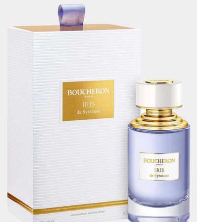 Boucheron Iris de Syracuse 125mL unisex EDP bottle with gold cap