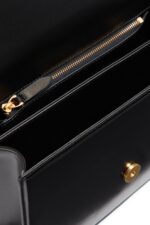 Black Valentino Garavani Vain Shoulder Bag with VLogo Chain Strap