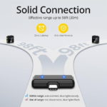 WiWU Wi-WM005 Wireless Mic with Charging Case and Dual Connector