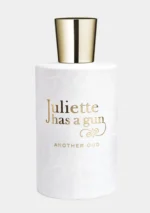 Juliette Has A Gun Another Oud 100ml white bottle with elegant silver calligraphy