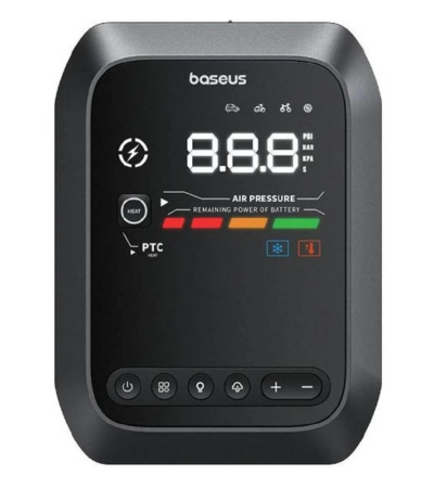 Baseus 4-in-1 Emergency Car Jump Starter and Air Pump Black