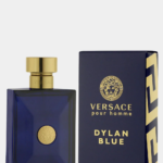 Versace Dylan Blue Pour Homme 100ml blue bottle with gold Medusa emblem