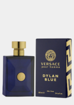 Versace Dylan Blue Pour Homme 100ml blue bottle with gold Medusa emblem