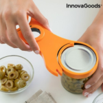 Ergonomic 5-in-1 multi-purpose jar and bottle opener by InnovaGoods