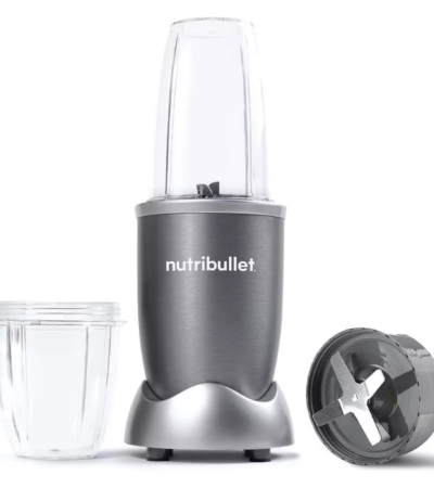 NutriBullet 600W Gray Personal Blender with 700ml and 500ml Cups