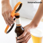 Ergonomic 5-in-1 multi-purpose jar and bottle opener by InnovaGoods