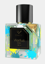 Sleek 100ML bottle of Vertus Chaos Eau de Parfum for Men and Women