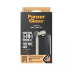 PanzerGlass Ultra-Wide Fit 3-in-1 Privacy Bundle Clear for iPhone 15 Plus