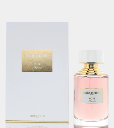 Boucheron Rose D'Isparta 125mL unisex perfume bottle with gold cap