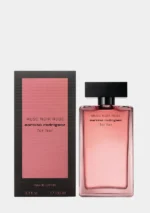 Narciso Rodriguez Musc Noir Rose For Her Eau de Parfum 100mL bottle showing smoky pink glass.