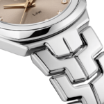 TAG Heuer Link women's watch with beige dial and diamond hour markers