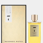 Rosendo Mateu No. 7 Patchouli Oud Vanilla 100mL gold-capped EDP bottle