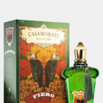 Emerald green bottle of Xerjoff Casamorati Fiero EDP 100ml for men