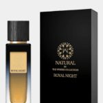 The Woods Collection Royal Night 100mL EDP bottle with gold and black detailing