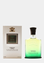 Creed Original Vetiver 100mL EDP bottle with green gradient glass.