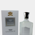 Clear 100ML glass bottle of Creed Royal Water Eau de Parfum with silver cap