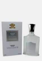 Clear 100ML glass bottle of Creed Royal Water Eau de Parfum with silver cap