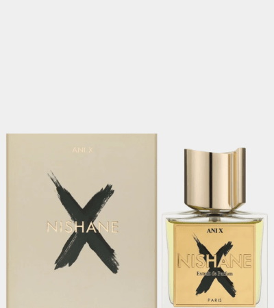 Cream and gold bottle of Nishane Ani X Extrait de Parfum 100ml
