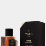 Vertus Paris Ombre 100ml EDP bottle with elegant square design and gold-toned detailing