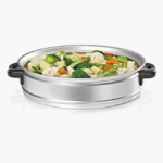 Black + Decker 1.8L Rice Cooker with Steaming Tray and Glass Lid