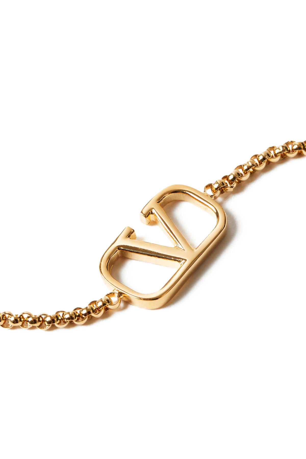 Valentino Garavani VLOGO Signature Gold-Tone Brass Bracelet