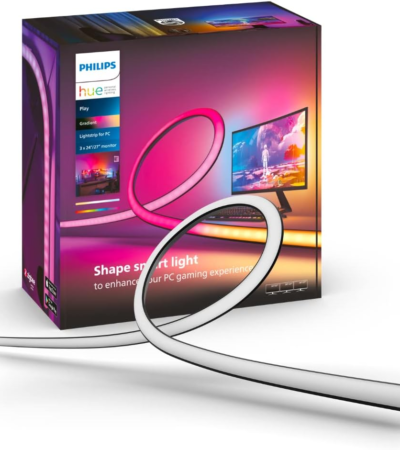 Philips Hue Play Gradient PC Lightstrip for 32-34 Inch Monitors Backlight