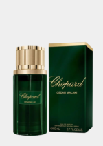 Elegant bottle of Chopard Cedar Malaki Eau de Parfum 80ml for men and women