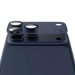 Blue PanzerGlass Fender Camera Lens Protector for iPhone 17 Pro Max