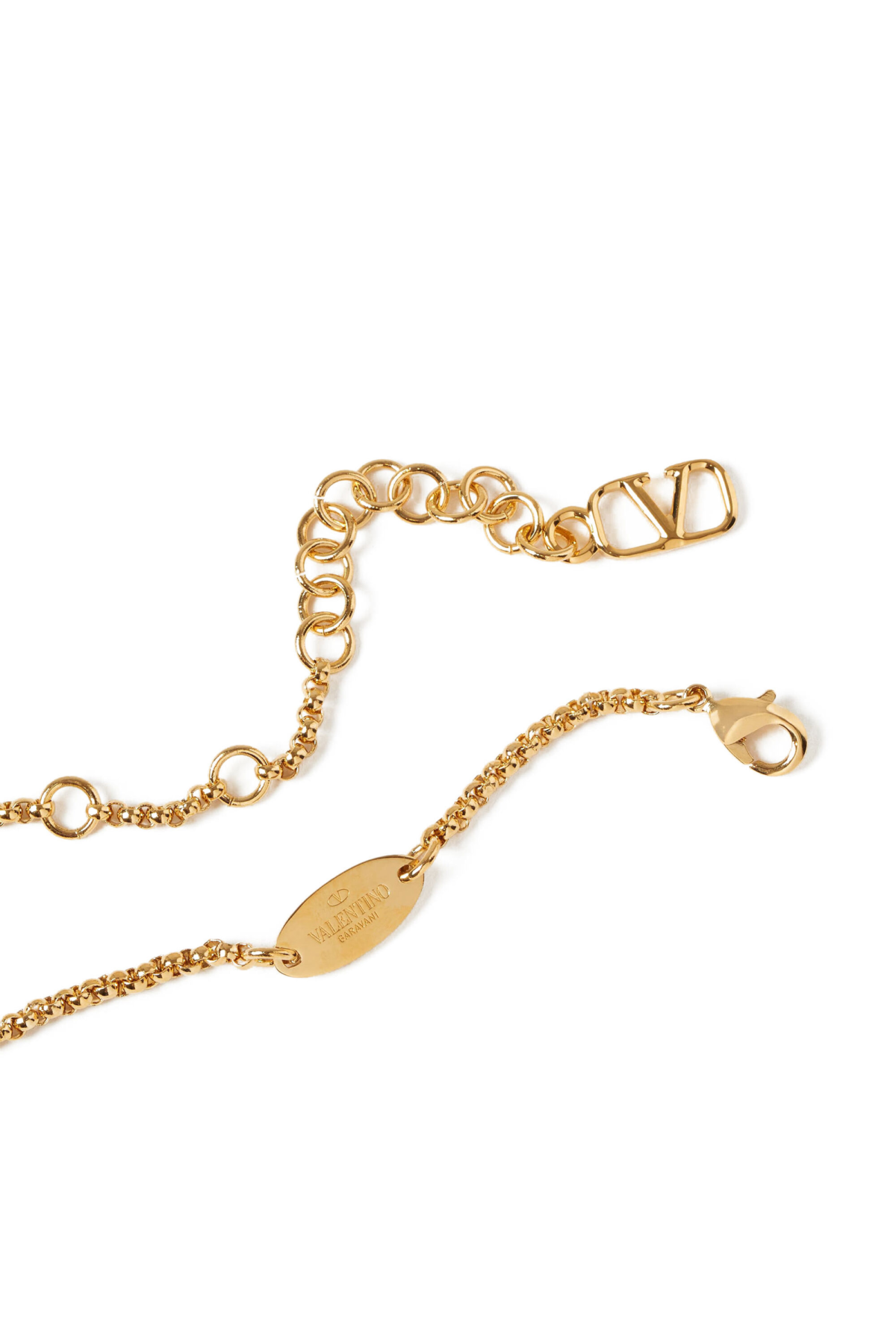 Valentino Garavani VLOGO Signature Gold-Tone Brass Bracelet