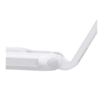 White Baseus TechShot selfie stick tripod with magnetic mount and Bluetooth remote.