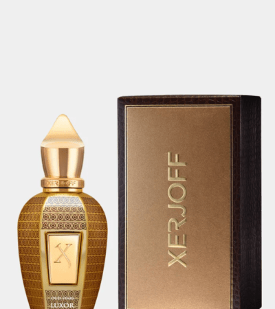 Luxury bottle of Xerjoff Oud Stars Luxor EDP 50ml with golden details