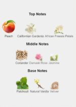 Red rectangular bottle of Gucci Rush for Women Eau de Toilette 75mL