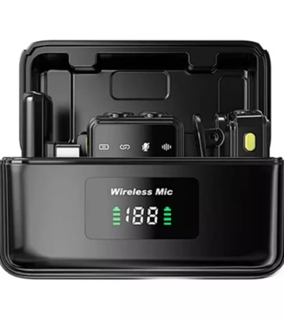 WiWU Wi-WM005 Wireless Mic with Charging Case and Dual Connector