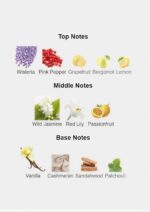 Red glass bottle of Roberto Cavalli Paradiso Assoluto Eau de Parfum 75ml for women.