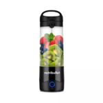 Nutribullet Portable Blender NB-PB475K black color with 475ml cup and USB-C charging port.