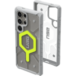UAG Pathfinder Clear Magnetic Case Neon for Samsung Galaxy S26 Ultra