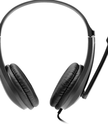 Canyon CNS-CHSU1B Wired USB Headset with Mic and Leather Ear Pads
