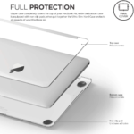 Clear Elago Ultra Slim Rigid Case for 13-inch MacBook Air M1 and 2019 models