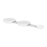 Anker 3-in-1 MagGo Wireless Charging Station White displaying iPhone and Watch