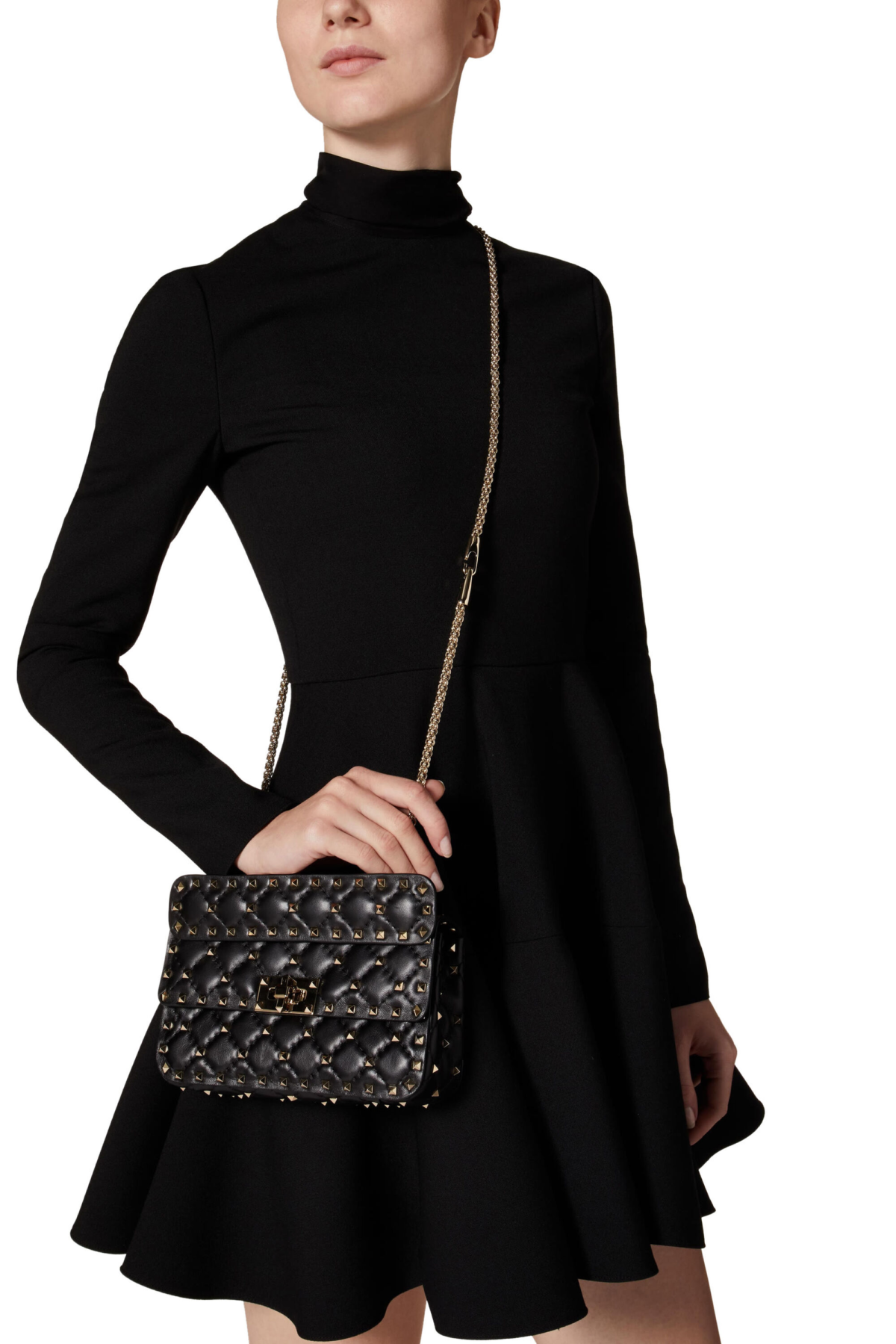 VALENTINO GARAVANI Rockstud Spike Shoulder Bag