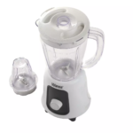 Wansa 400W black blender with 1.5L plastic jar and grinding mill